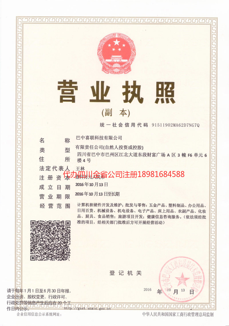 四川四川喜联科技有限公司